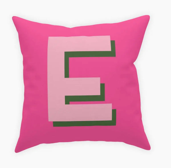 Shadow Monogram Pillow with insert!