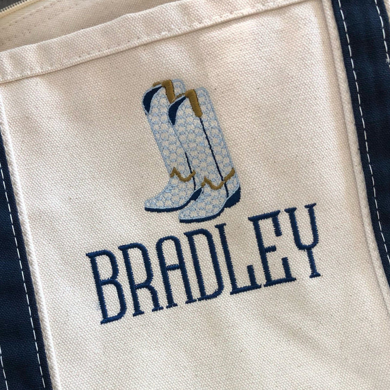 Canvas Boat Tote - Large