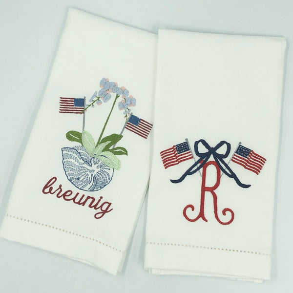 Patriotic Hand Towels (Two Design Options)