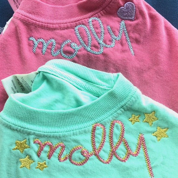 Personalized Short Sleeve Tees (Currently offering 7 colors!)