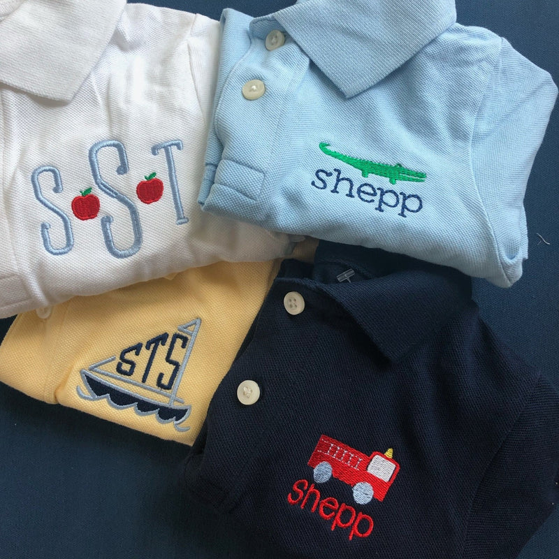 Personalized Polos (Short Sleeved)